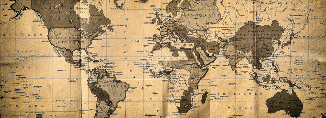 傳統的世界地圖